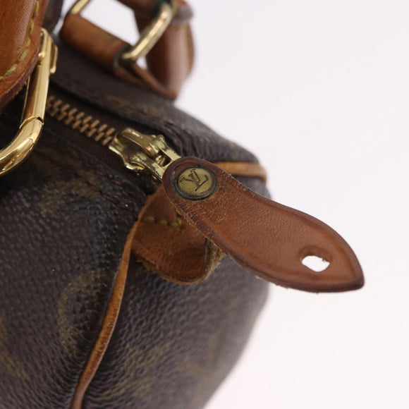 LOUIS VUITTON Monogram Mini Speedy Handtas M41534 LV Auth 183816