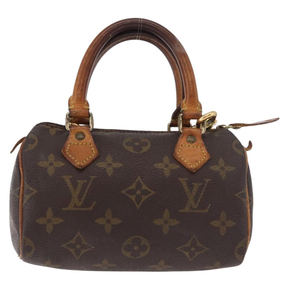 LOUIS VUITTON Monogram Mini Speedy Handtas M41534 LV Auth 183816