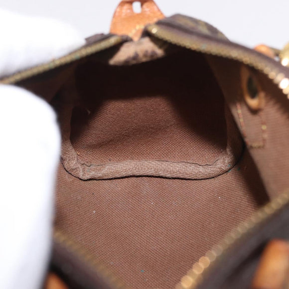 LOUIS VUITTON Monogram Mini Speedy Handtas M41534 LV Auth 183816
