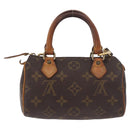LOUIS VUITTON Monogram Mini Speedy Handtas M41534 LV Auth 183816-2