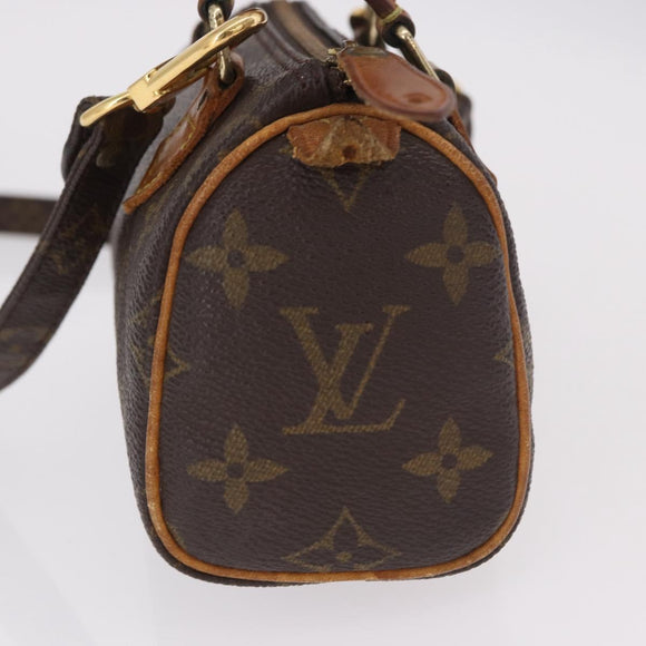 LOUIS VUITTON Monogram Mini Speedy Handtas M41534 LV Auth 183816