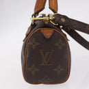 LOUIS VUITTON Monogram Mini Speedy Handtas M41534 LV Auth 183816-4