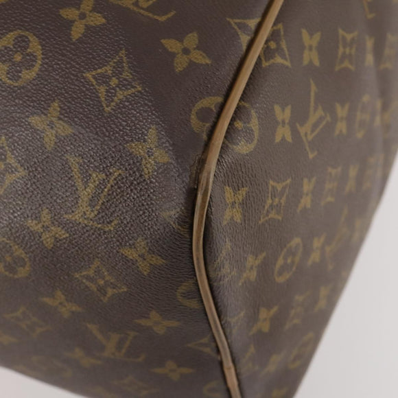 LOUIS VUITTON Monogram Sac Souple 55 Boston Bag M41622 LV Auth 183820