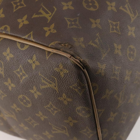 LOUIS VUITTON Monogram Sac Souple 55 Boston Bag M41622 LV Auth 183820