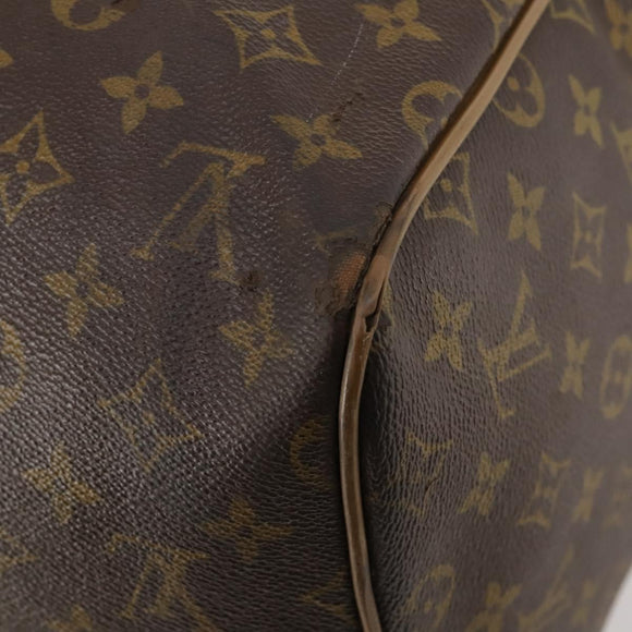 LOUIS VUITTON Monogram Sac Souple 55 Boston Bag M41622 LV Auth 183820