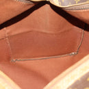 LOUIS VUITTON Monogram Sac Souple 55 Boston Bag M41622 LV Auth 183820-23