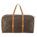LOUIS VUITTON Monogram Sac Souple 55 Boston Bag M41622 LV Auth 183820-2
