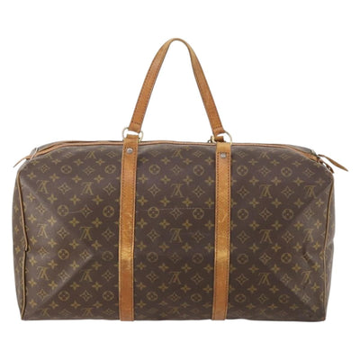 LOUIS VUITTON Monogram Sac Souple 55 Boston Bag M41622 LV Auth 183820 - 0
