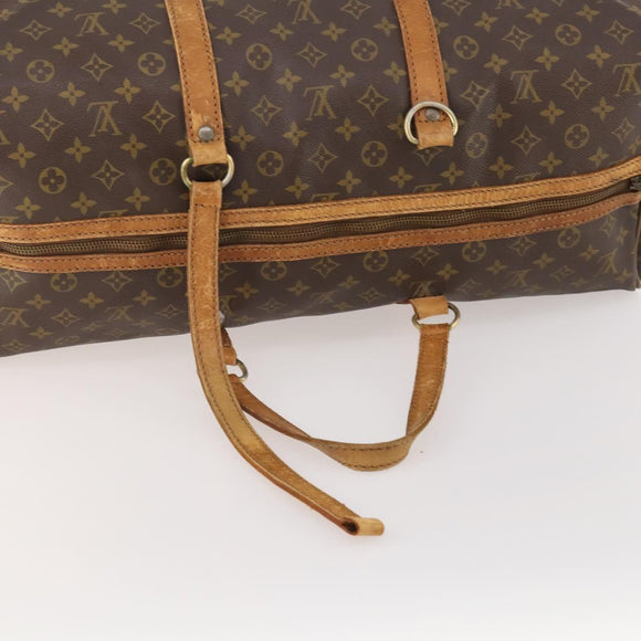 LOUIS VUITTON Monogram Sac Souple 55 Boston Bag M41622 LV Auth 183820
