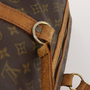 LOUIS VUITTON Monogram Sac Souple 55 Boston Bag M41622 LV Auth 183820-8