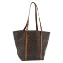 LOUIS VUITTON Monogram Sac Shopping Tote Bag M51108 LV Auth 183822-1
