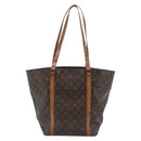 LOUIS VUITTON Monogram Sac Shopping Tote Bag M51108 LV Auth 183822-3