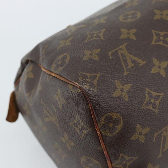 LOUIS VUITTON Monogram Speedy 25 Handtas M41528 LV Auth 183824