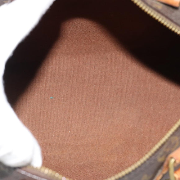 LOUIS VUITTON Monogram Speedy 25 Handtas M41528 LV Auth 183824