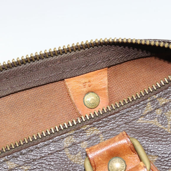 LOUIS VUITTON Monogram Speedy 25 Handtas M41528 LV Auth 183824