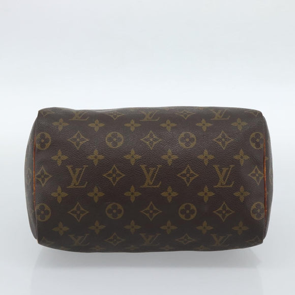 LOUIS VUITTON Monogram Speedy 25 Handtas M41528 LV Auth 183824