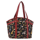 Salvatore Ferragamo Tragetasche Canvas Schwarz Gold Orig 183829-1