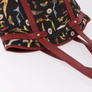 Salvatore Ferragamo Tragetasche Canvas Schwarz Gold Orig 183829-7