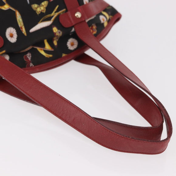 Salvatore Ferragamo Tragetasche Canvas Schwarz Gold Orig 183829