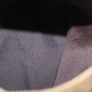 FENDI Mamma Baguette Shoulder Bag Corduroy Brown Silver Auth 183834-18