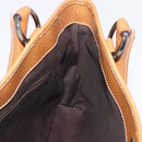 GUCCI GG Canvas Handtasche Beige Silber 113015 Auth 183839A-17