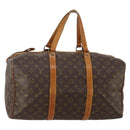 LOUIS VUITTON Monogram Sac Souple 45 Boston Bag M41624 LV Auth 183844-1