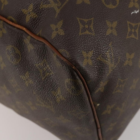 LOUIS VUITTON Monogram Sac Souple 45 Boston Bag M41624 LV Auth 183844