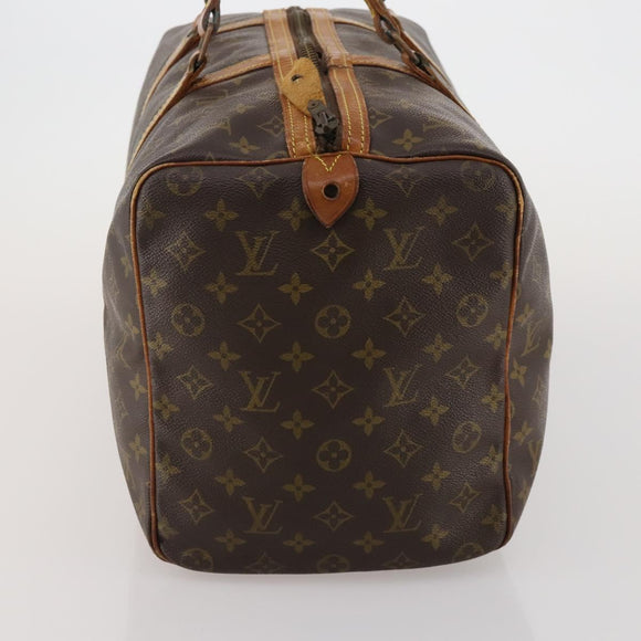 LOUIS VUITTON Monogram Sac Souple 45 Boston Bag M41624 LV Auth 183844