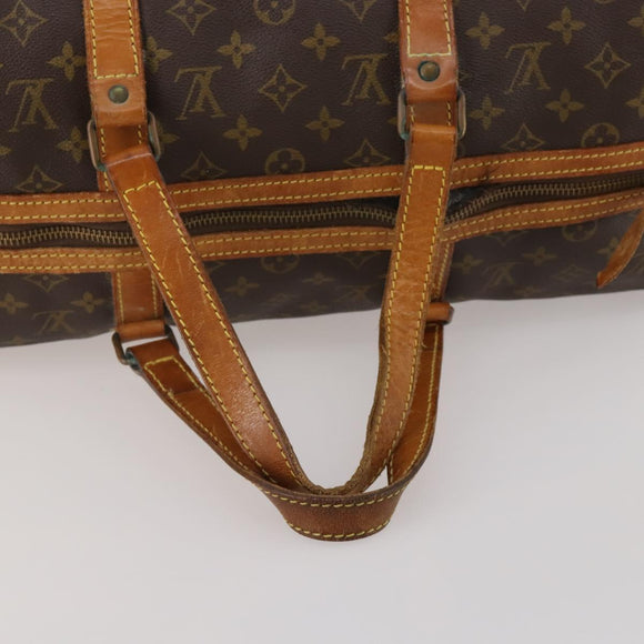 LOUIS VUITTON Monogram Sac Souple 45 Boston Bag M41624 LV Auth 183844