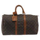 LOUIS VUITTON Monogram Keepall 50 Boston tas M41426 LV Auth 183845-13