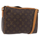 LOUIS VUITTON Monogram Tulle Lee Shoulder Bag Vintage M51348 LV Auth 183847-1