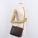LOUIS VUITTON Monogram Tulle Lee Shoulder Bag Vintage M51348 LV Auth 183847-23