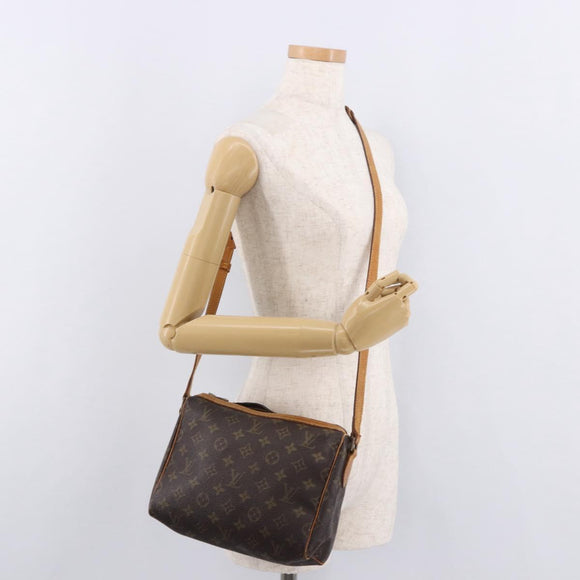 LOUIS VUITTON Monogram Tulle Lee Shoulder Bag Vintage M51348 LV Auth 183847