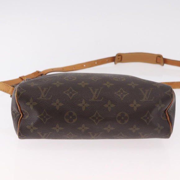 LOUIS VUITTON Monogram Tulle Lee Shoulder Bag Vintage M51348 LV Auth 183847