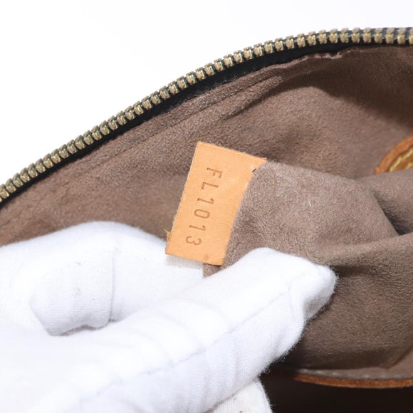 LOUIS VUITTON Monogram Multicolor Alma Hand Bag Black M92646 LV Auth 183852