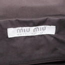 Miu Miu Handtas Leer Rood Zilver Authenticatie 183854V-19
