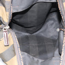 FENDI Pekan Canvas Tragetasche Braun Schwarz Original 183855-16