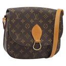 LOUIS VUITTON Monogram Saint Cloud GM Shoulder Bag M51242 LV Auth 183858-1