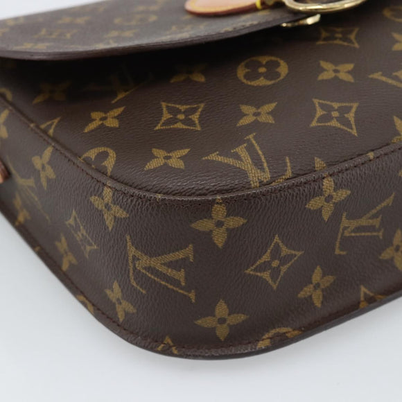 LOUIS VUITTON Monogram Saint Cloud GM Shoulder Bag M51242 LV Auth 183858