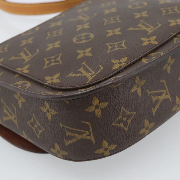 LOUIS VUITTON Monogram Saint Cloud GM Shoulder Bag M51242 LV Auth 183858