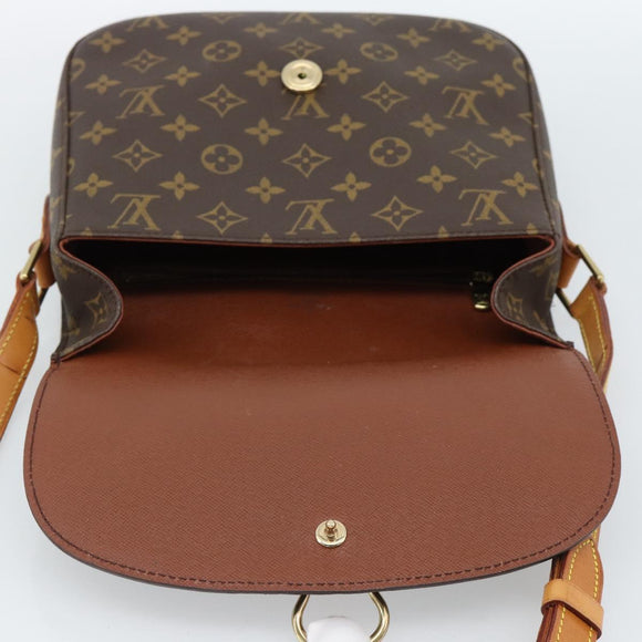 LOUIS VUITTON Monogram Saint Cloud GM Shoulder Bag M51242 LV Auth 183858