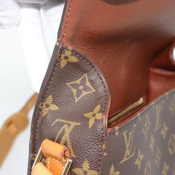LOUIS VUITTON Monogram Saint Cloud GM Shoulder Bag M51242 LV Auth 183858