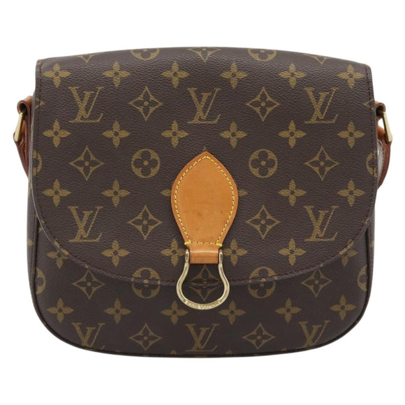 LOUIS VUITTON Monogram Saint Cloud GM Shoulder Bag M51242 LV Auth 183858