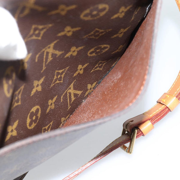LOUIS VUITTON Monogram Saint Cloud GM Shoulder Bag M51242 LV Auth 183858