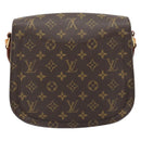 LOUIS VUITTON Monogram Saint Cloud GM Shoulder Bag M51242 LV Auth 183858-2