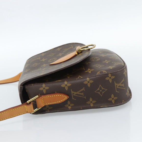 LOUIS VUITTON Monogram Saint Cloud GM Shoulder Bag M51242 LV Auth 183858