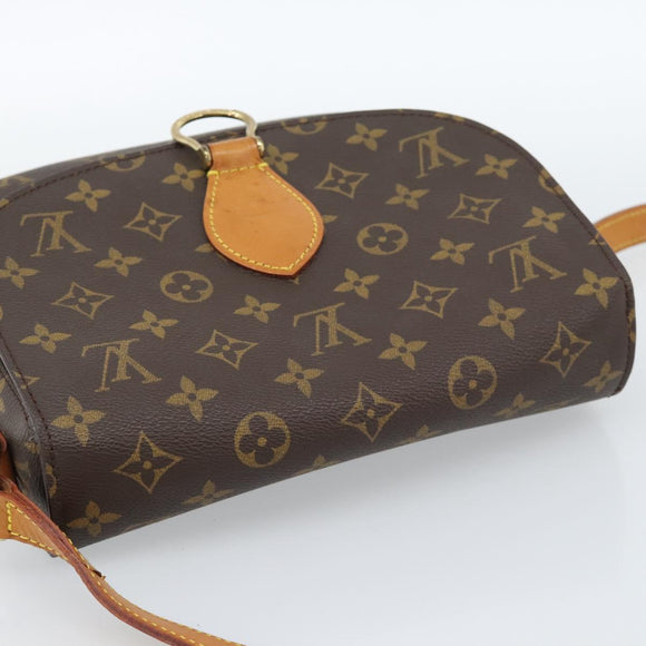 LOUIS VUITTON Monogram Saint Cloud GM Shoulder Bag M51242 LV Auth 183858
