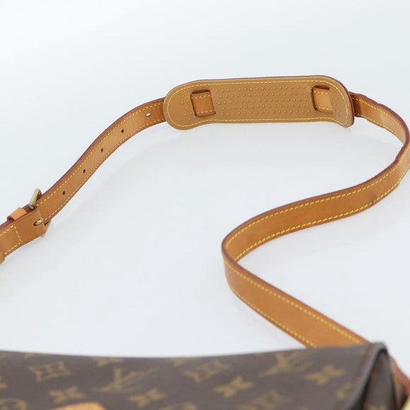 LOUIS VUITTON Monogram Saint Cloud GM Shoulder Bag M51242 LV Auth 183858