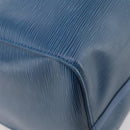 LOUIS VUITTON Epi Keepall 50 Boston Bag Blue M42965 LV Auth 183860A-14