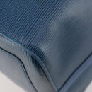 LOUIS VUITTON Epi Keepall 50 Boston Bag Blue M42965 LV Auth 183860A-16